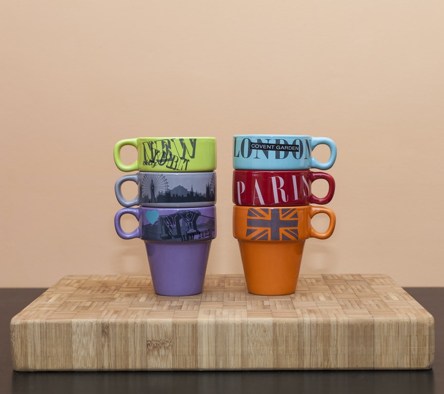 Souvenir mugs