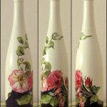 Decoupage flasker med servietter