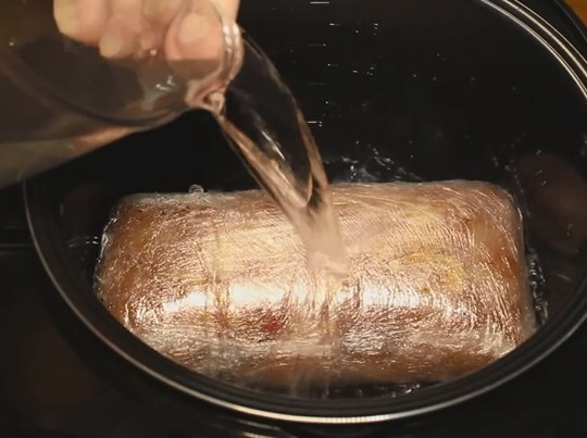 cuisiner dans la nourriture