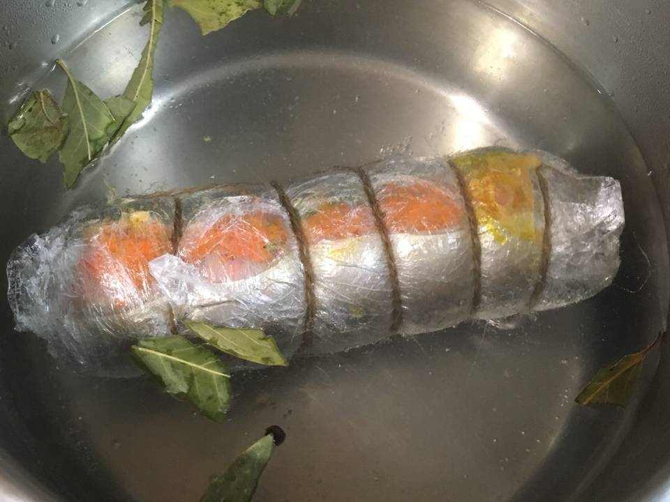 paano pakuluan sa cling film