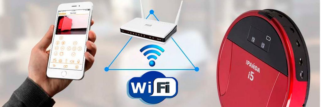 podłączenie robota sprzątającego do Wi-Fi