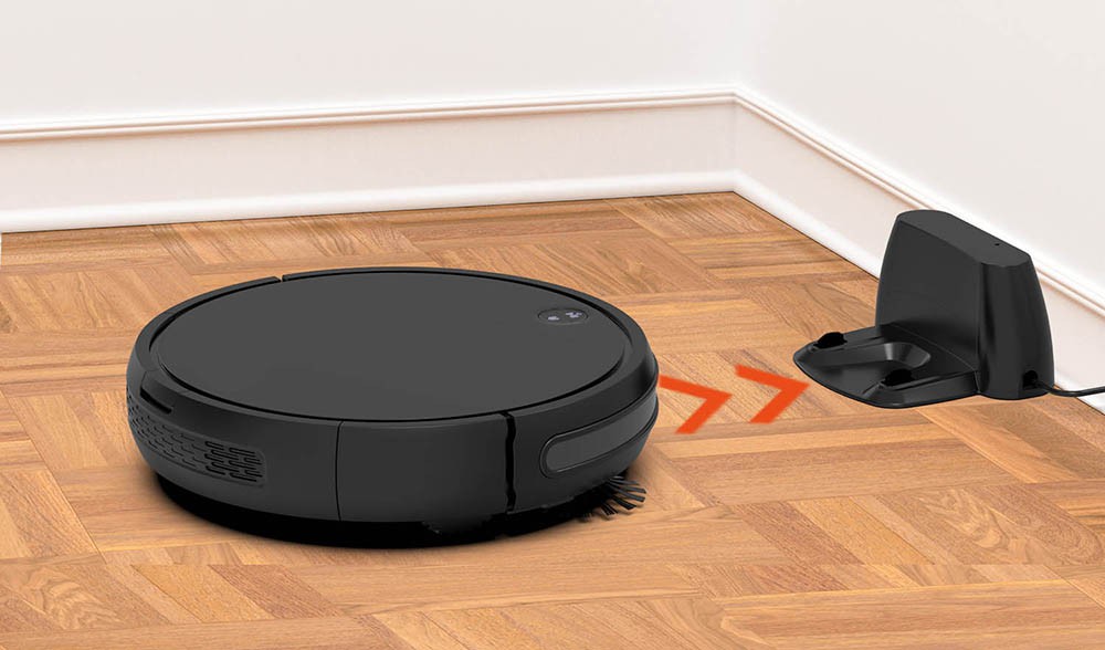 l'aspirapolvere robot non vede la docking station