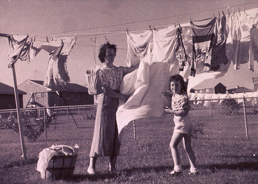 Drying clothes