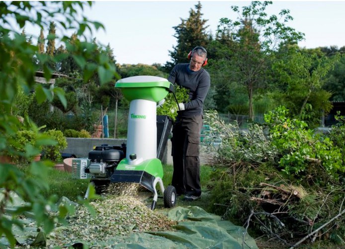 para que serve um triturador de jardim?