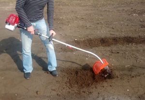 Homemade cultivator.