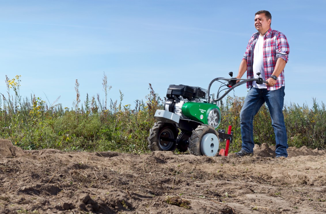 Walk-behind tractor