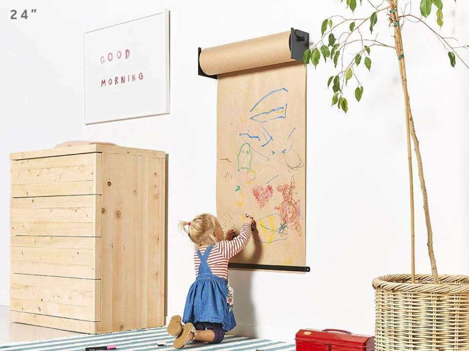 Wall easel