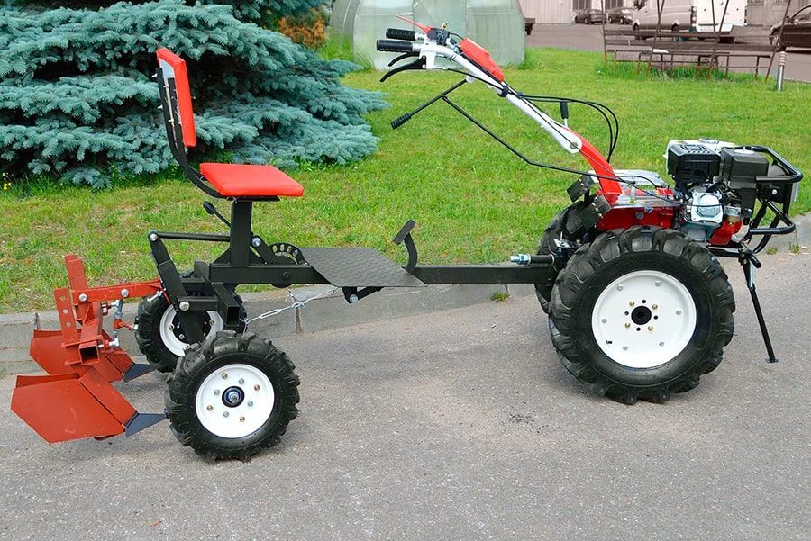 Walk-behind tractor