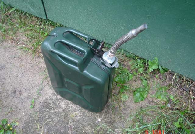 watering can from a canister