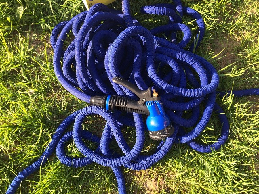 how to fix a self-expanding hose