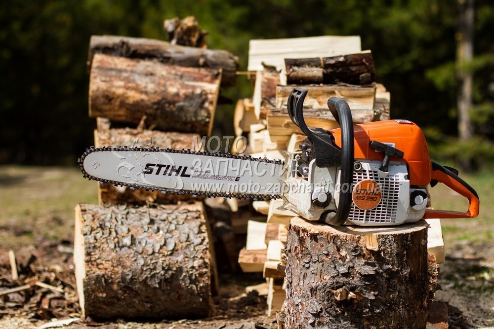 how to cut into logs with a chainsaw