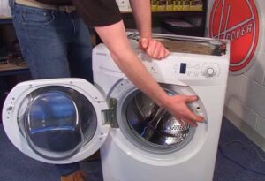 Diagnostiek en reparatie van een wasmachine