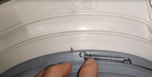 how to remove the seal on an LG washing machine - 13