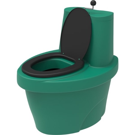 Peat dry toilets