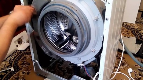 Installation of Elgie washing machine