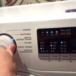 Mga pagtatalaga sa isang washing machine ng Samsung