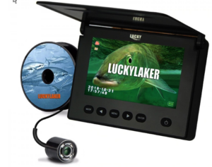 Video cameras for ice fishing