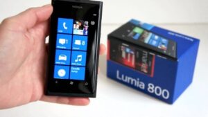 A Nokia Lumia 800 specifikációi