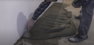 Instructions - How to level a floor screed - step 3