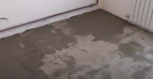 Instructions - How to level a floor screed - step 5