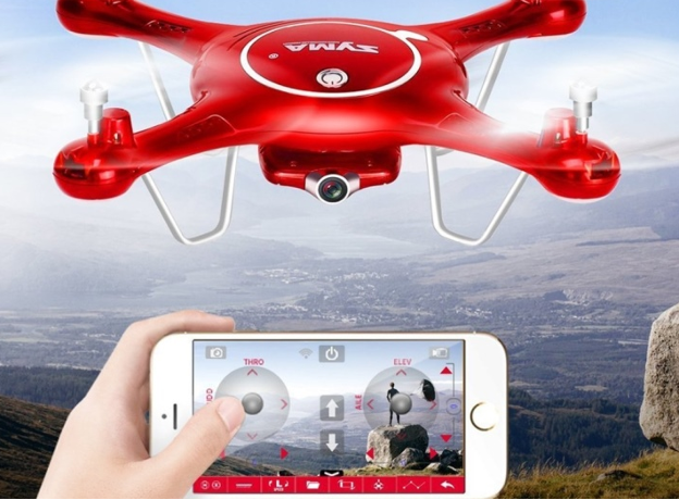 Com controlar un quadcopter