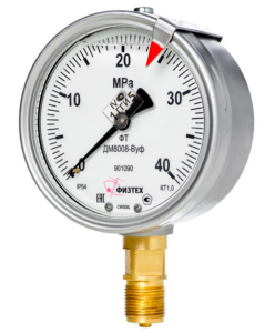 Pressure gauge scale