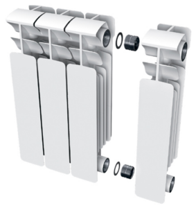 Koneksyon ng aluminum radiators