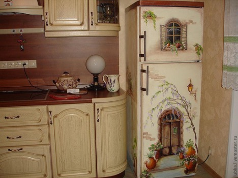 decoración del refrigerador