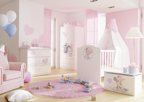 Chambre pour bébé fille