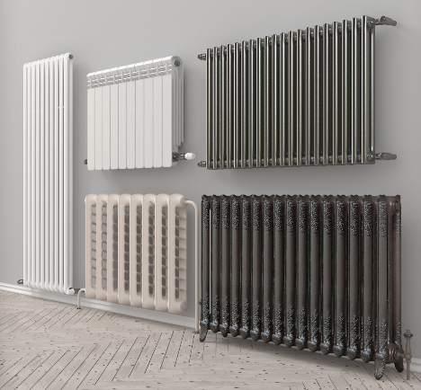 Puissance d'une section de radiateur en aluminium